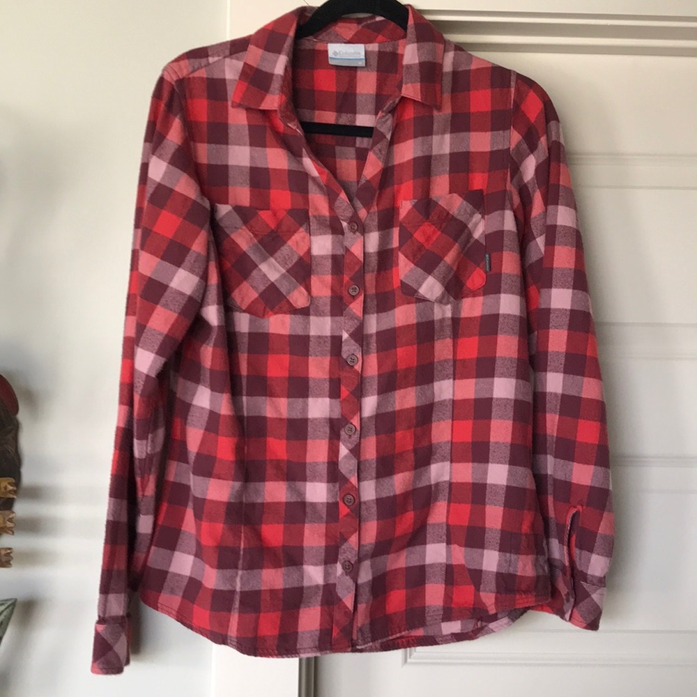 Columbia plaid flannel